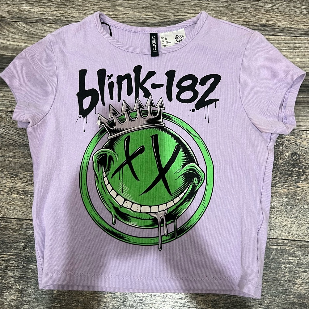 Women’s Blink 182 Crop Top